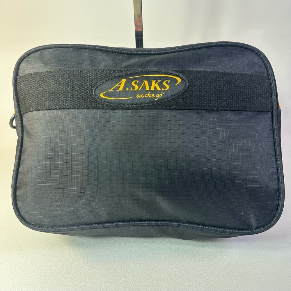 BRAND NEW A. Saks Black 2-in-1 Expandable Duffle Bag